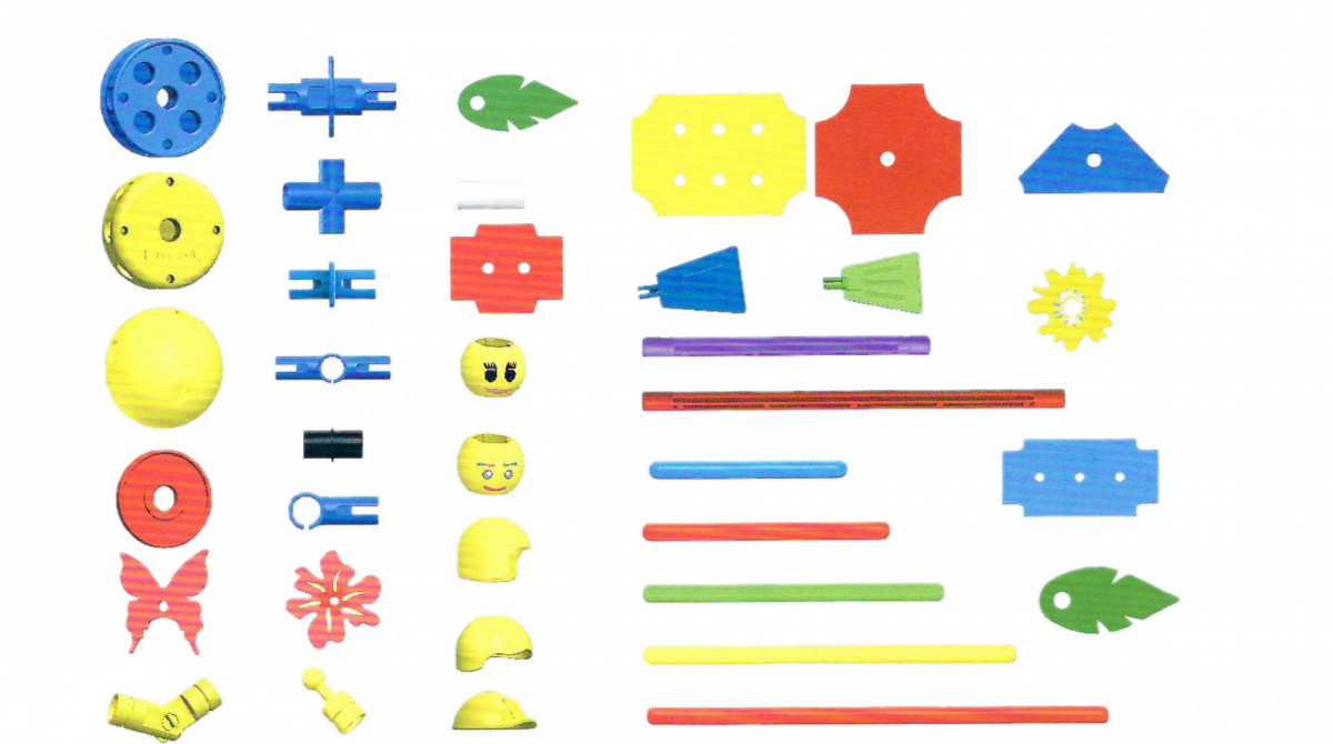 Thinkertoy набор для группы 4-5 лет
