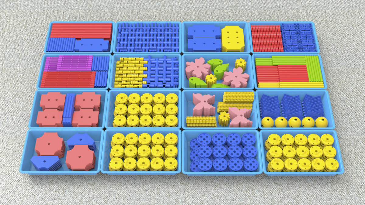 Thinkertoy набор для группы 4-5 лет