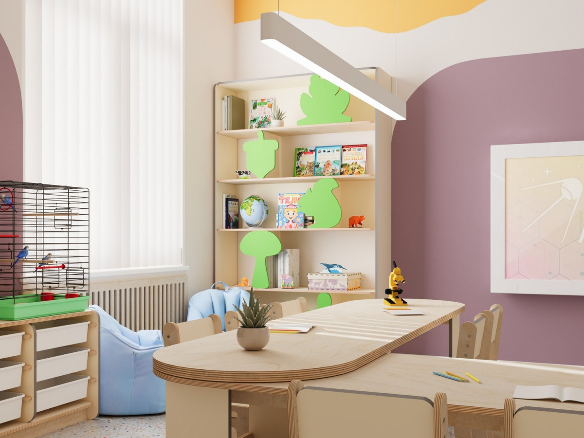 Кабинет экологии и экспериментирования 36 м²