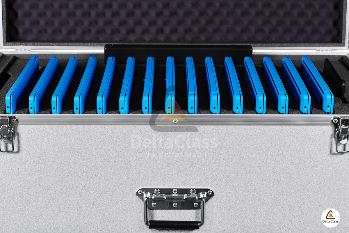 Мобильный класс на ноутбуках в кейсе DELTACLASS
