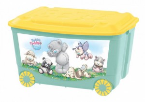 ЯЩИК ДЛЯ ИГРУШЕК С АППЛИКАЦИЕЙ ME TO YOU 580*390*335 ЗЕЛЕНЫЙ СПЕЦ.ЦЕНА БП