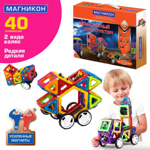 Магнитный конструктор МАГНИКОН МК-40 "Луноход"