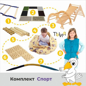 Адаптированный набор "Спорт"