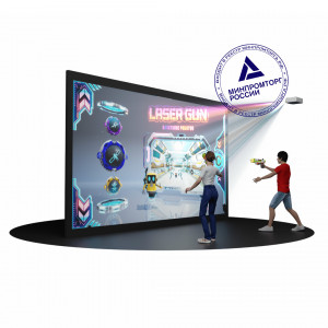 Интерактивная стена LASERGUN