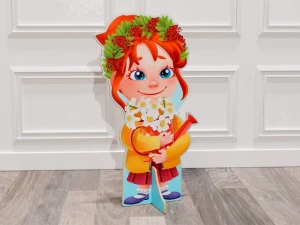 Театральная декорация "Девочка"