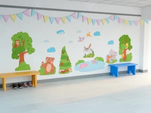 Комплект панно "Лесное озеро"