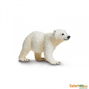 Фигурка Safari Ltd Белый медвежонок