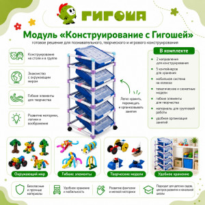 Образовательный модуль "Конструирование с Гигошей