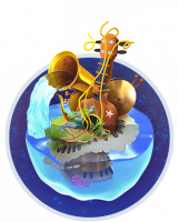 Дополнительный игровой остров "Звукеан" к интерактивному полу Magium
