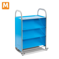 Мобильный стеллаж M с 3 наклонными полками 1126х795х475 мм