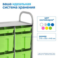 Контейнер большой (В270 х Ш350 хГ440 мм)