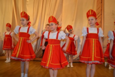 Платье для танцев Русское народное