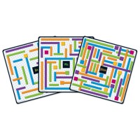 Развивающая игра "Цветные лабиринты"