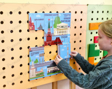 Настенная игра «Пазл достопримечательности Москвы»