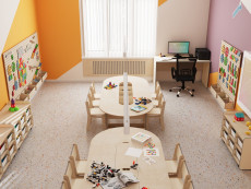 Кабинет конструирования 36 м²