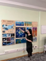 Дидактическая панель "Космическая деятельность"