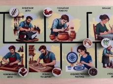 Дидактическая панель "Родина"