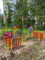 Метеорологическая площадка из "Экопластика Petra ®" и нержавеющей стали